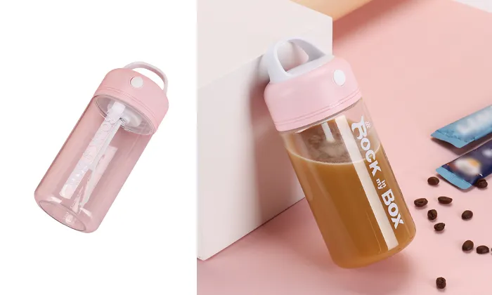 380mL Electric Protein Shaker Bottle