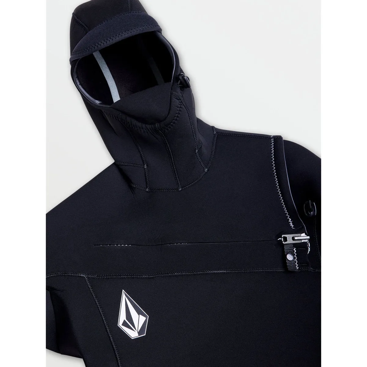 5/4/3mm Men's Volcom Hood Chestzip Fullsuit