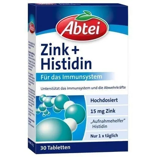 ABTEI zinc   histidine tablets 30 pc