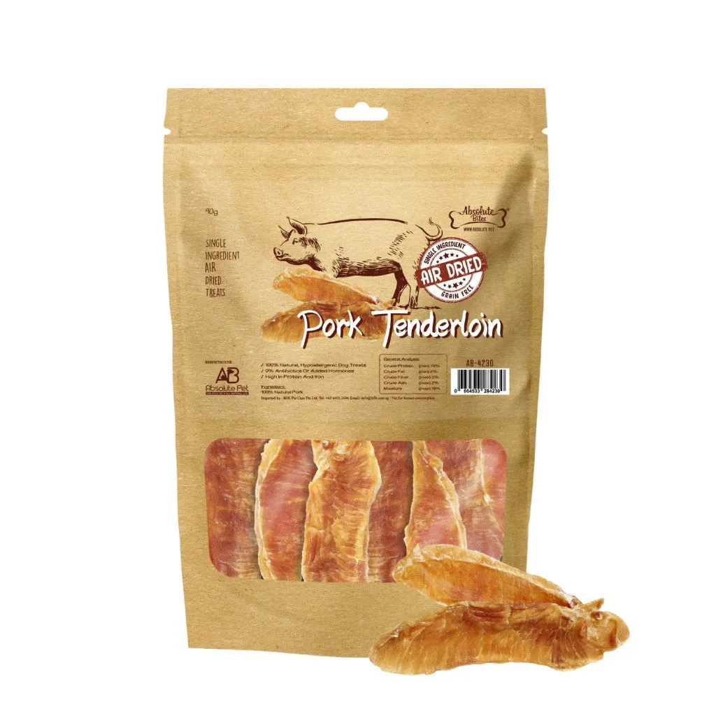 Air-Dried Grain Free Pork Tenderloin Dog Treats