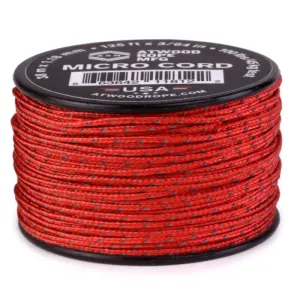 ATWOOD ROPE MFG MICRO CORD (125FT) - RED REFLECTIVE