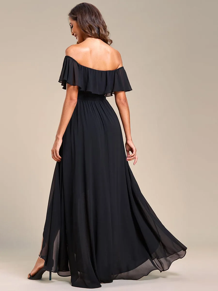 Black Bridesmaid Gowns