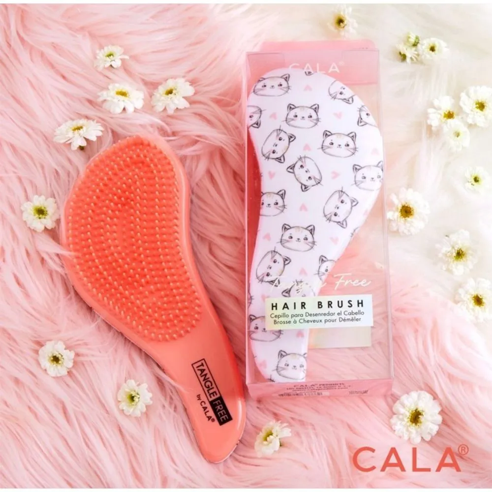 Cala Tangle Free Hair Brush: Meow Meow