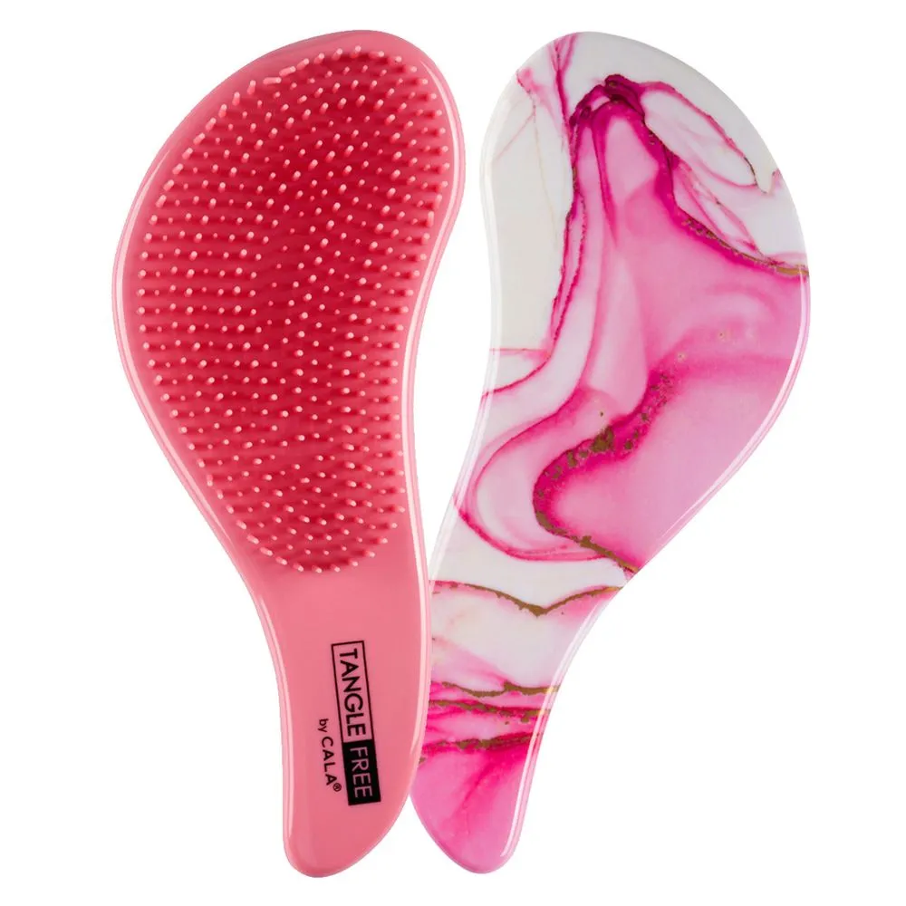 Cala Tangle Free Hair Brush: Rose Swirl