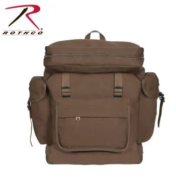 Canvas European Style Rucksack