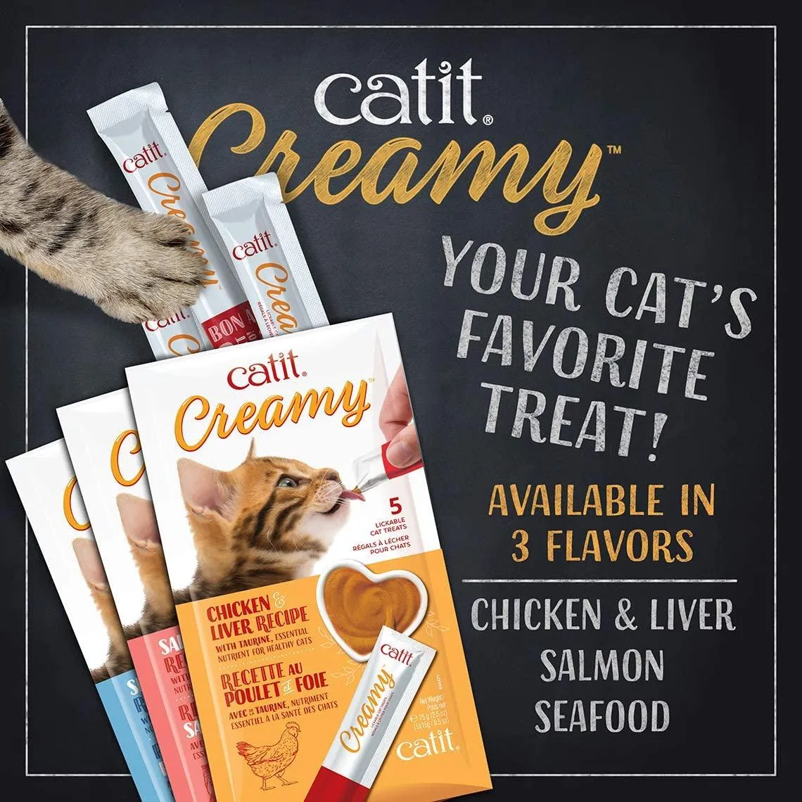 CatIt Creamy Lickable Treats Tuna