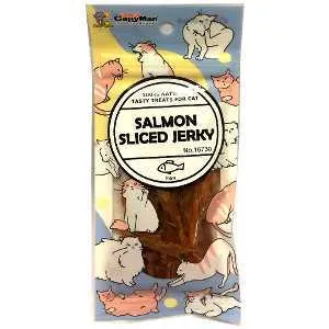 CattyMan Tasty Treats Salmon Sliced Jerky 20g