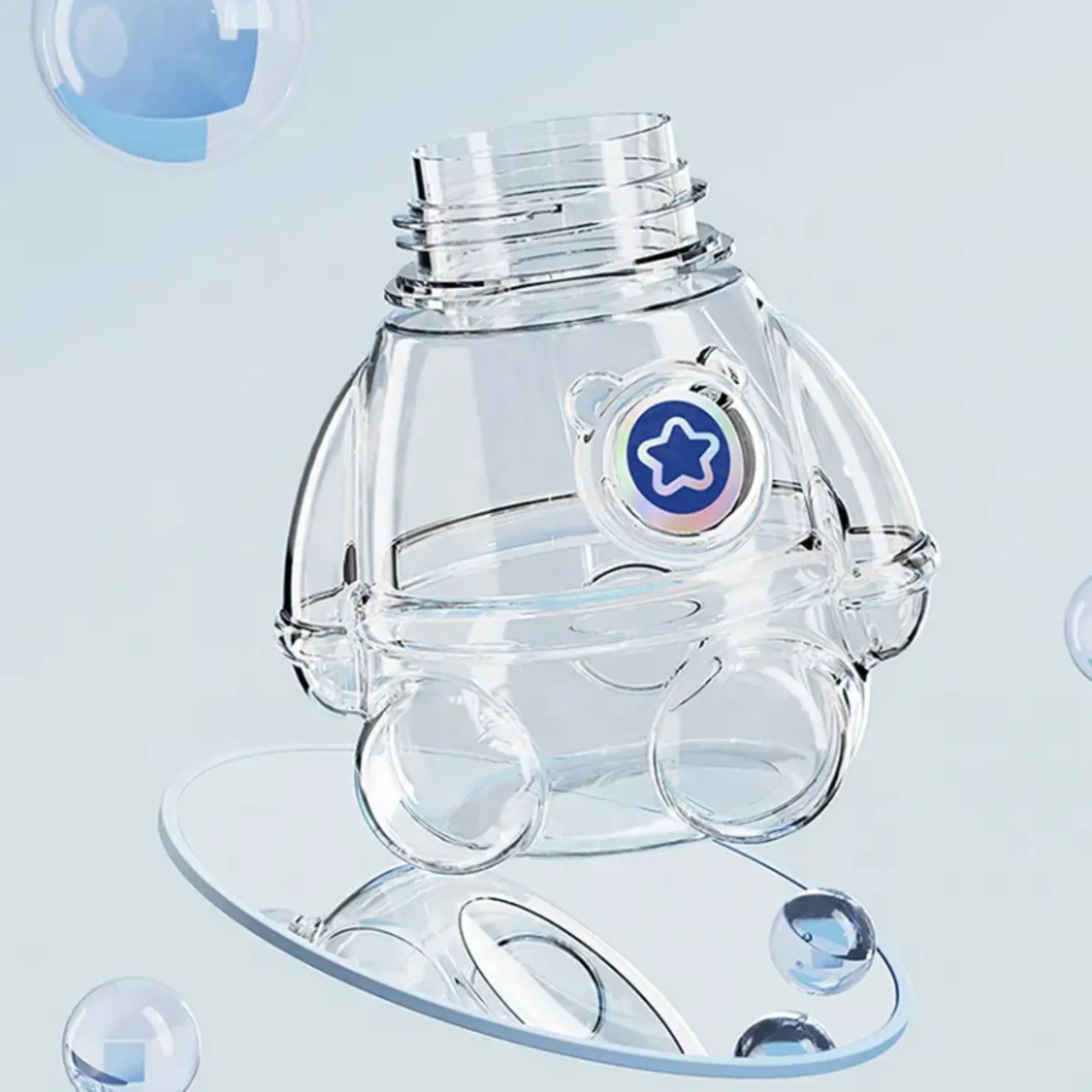 Cosmic Teddy Sipper Water Bottle