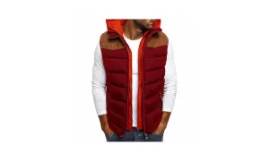 Cotton-Padded Jacket Vest