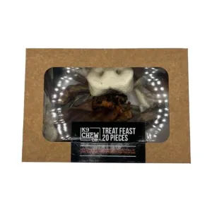 Donald Cooke Natural Dog Treat Feast Gift Box - 20pk