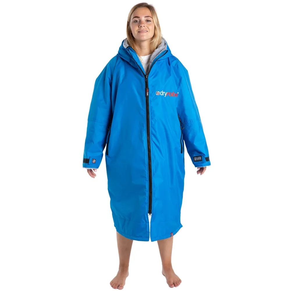 Dryrobe Advance Long Sleeve - Blue Grey Small