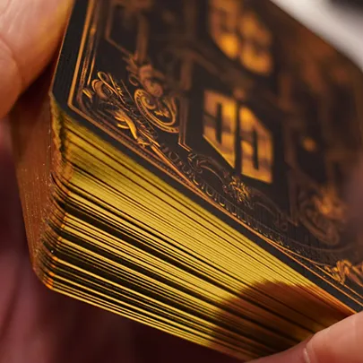 Elements Playing Cards (Gilded) by ChrisCards