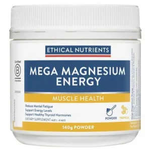 Ethical Nutrients Mega Magnesium Energy 140g