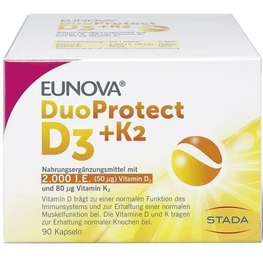 EUNOVA DuoProtect vitamin k2 and d3 2000 IU