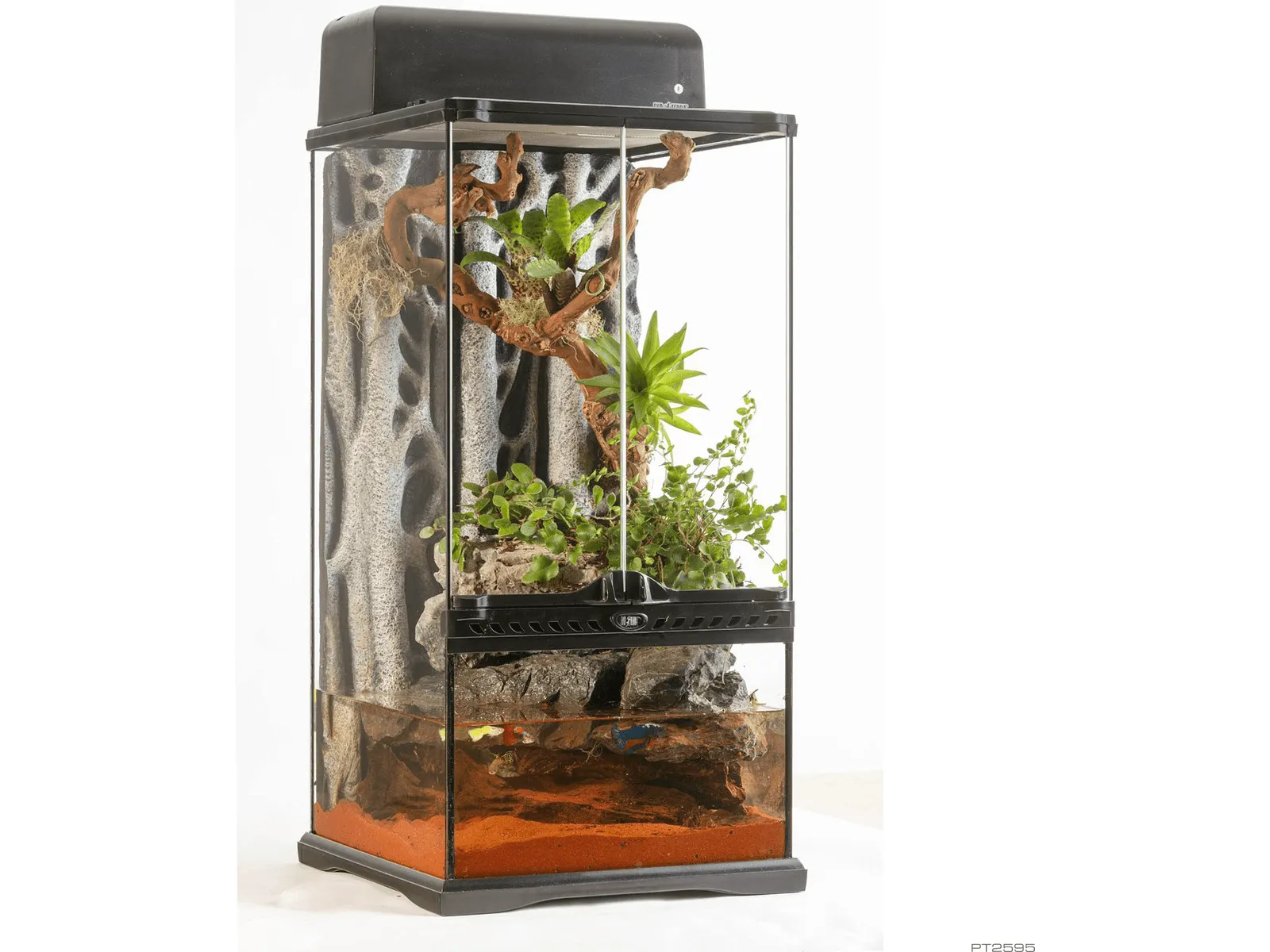 Exo Terra Advanced Paludarium & Rainforest Terrarium - Mini X-Tall - 30 x 30 x 60 cm