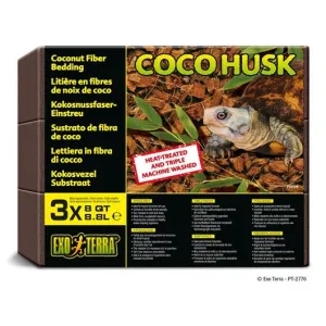 Exo Terra Coco Husk Bricks 3 x 8qt