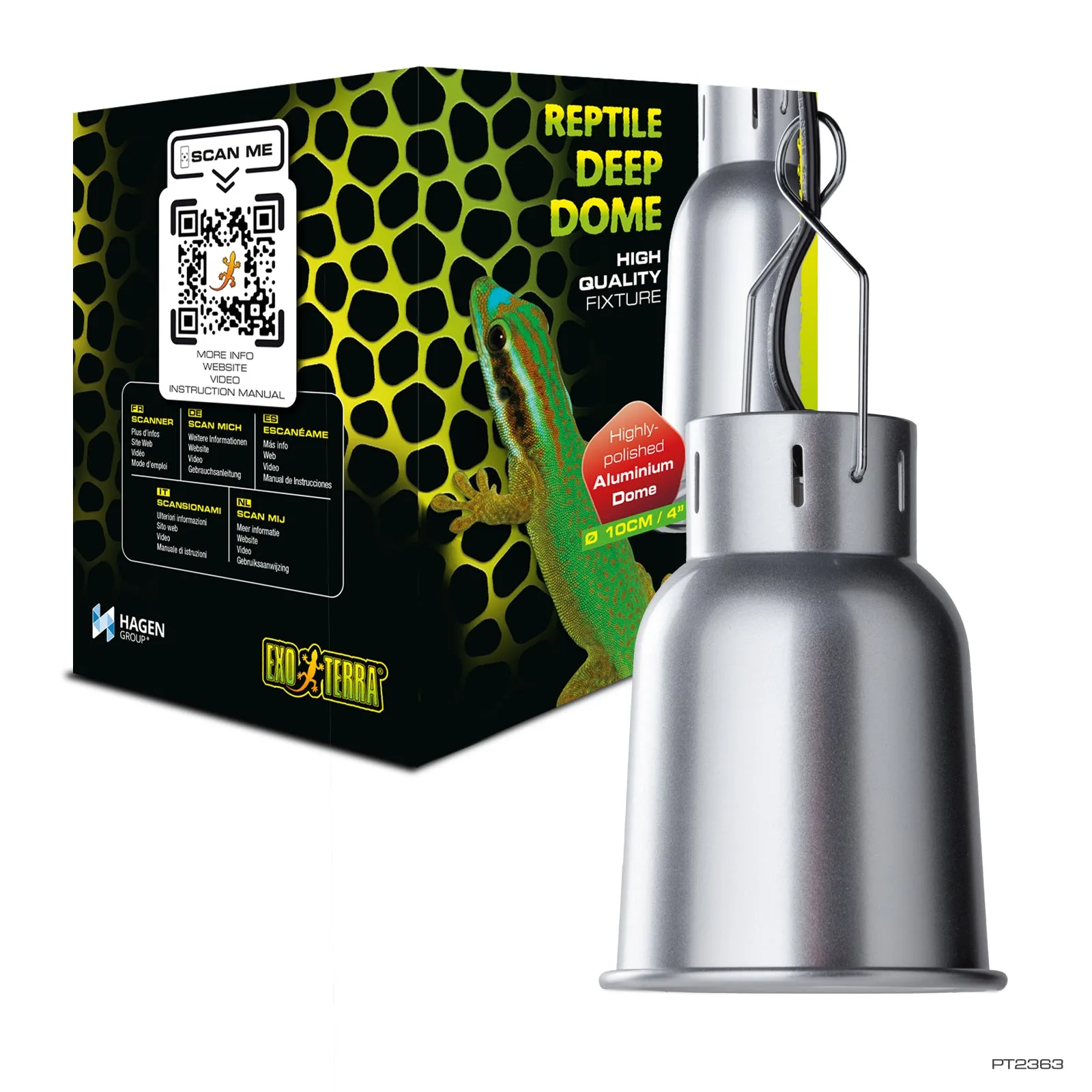 Exo Terra Deep Dome NANO Fixture