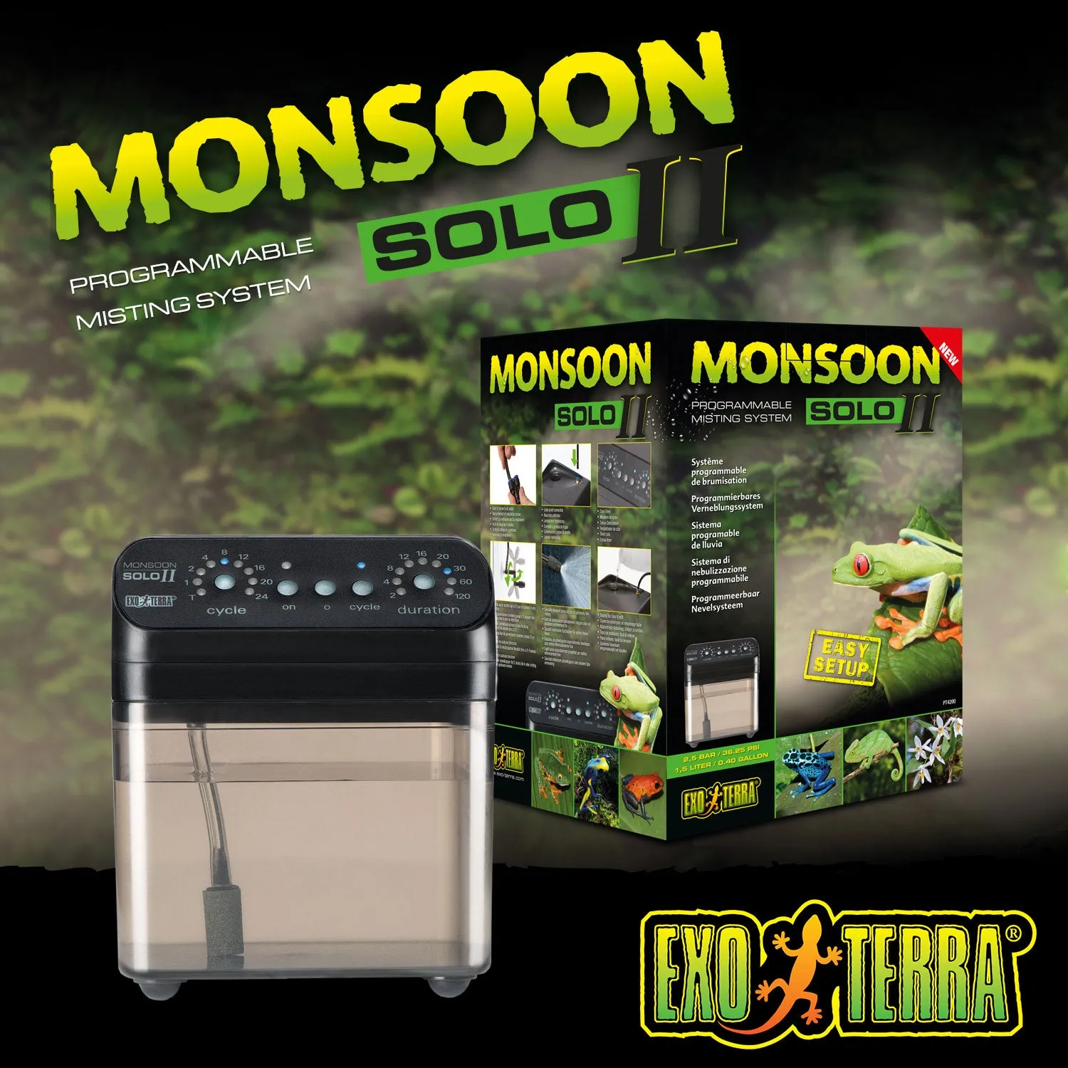 Exo Terra Monsoon Solo II