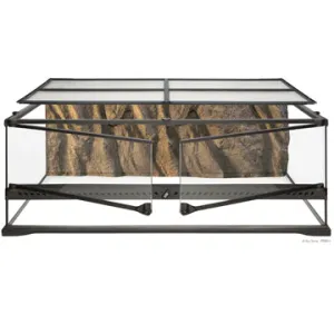 Exo Terra Natural Terrarium - Advanced Reptile Habitat - Low, 36in x 18in x 12in