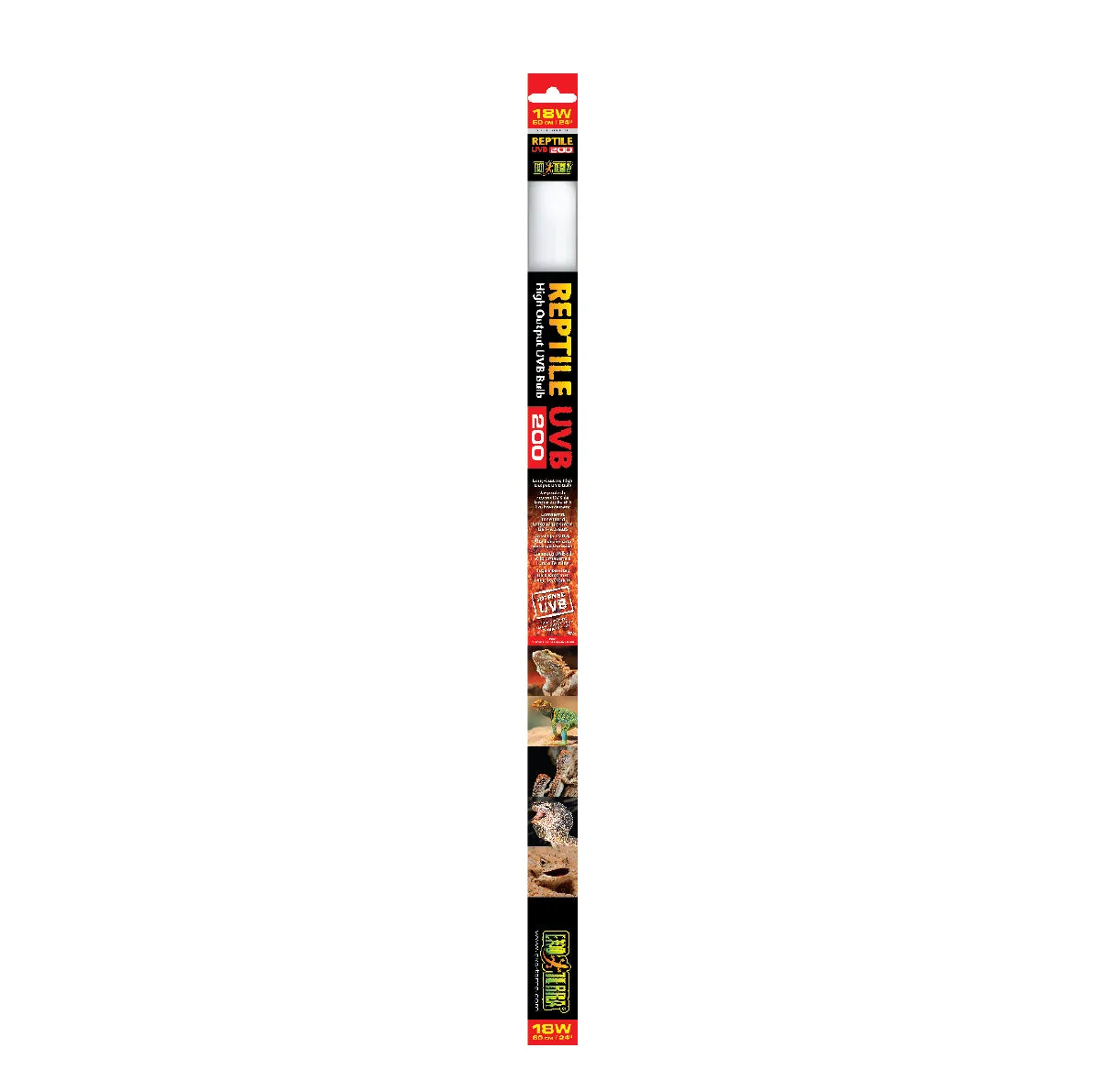 Exo Terra Reptile Fluorescent Bulb - UVB 200 (18 Watt, 24")