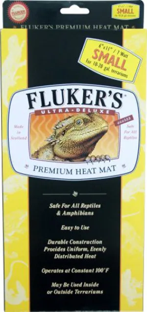 FLUKER'S - Premium Heat Mat Small - 6 x 11 Inches