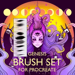 Genesis Brush Set For Procreate