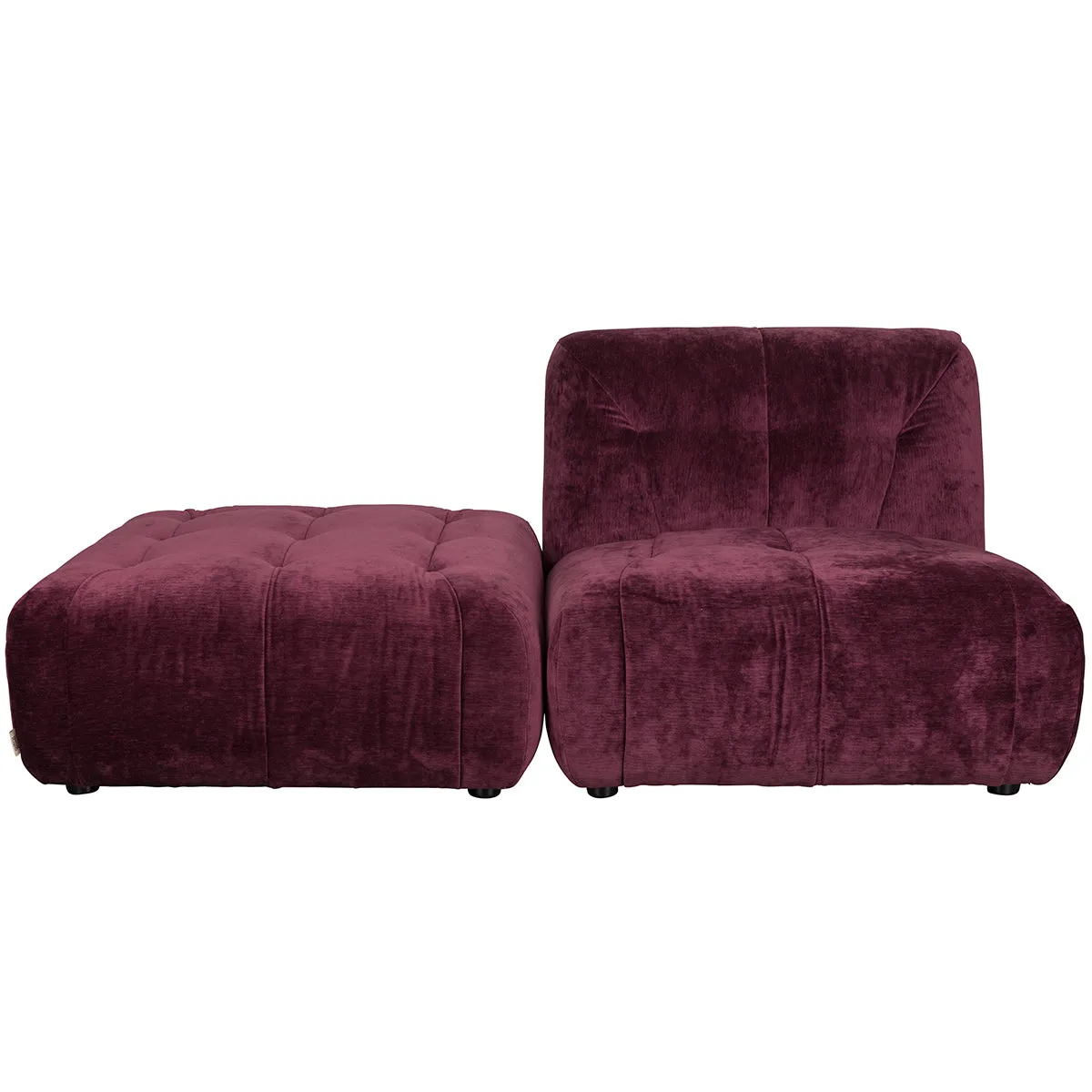 Giada Velvet 1 Seater Sofa