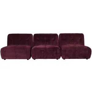 Giada Velvet 3 Seater Sofa