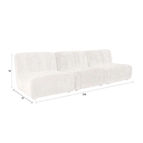 Giada Velvet 3 Seater Sofa