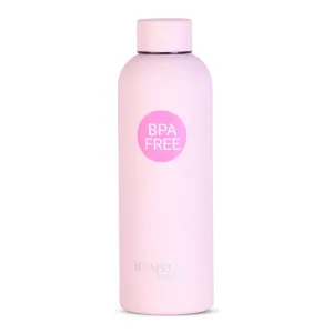 Hamster London Bottle Rubberish Large Pink 500ml