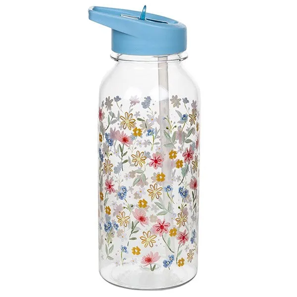 Hydration Bottle Flora Blue