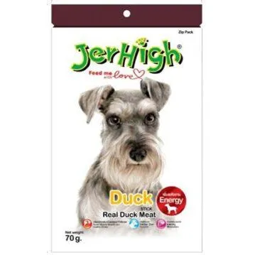 JerHigh Dog Treats for Adult/Puppy 70g, Duo 50g Dog Dental Den-T Stick Night/Morning Time Snack