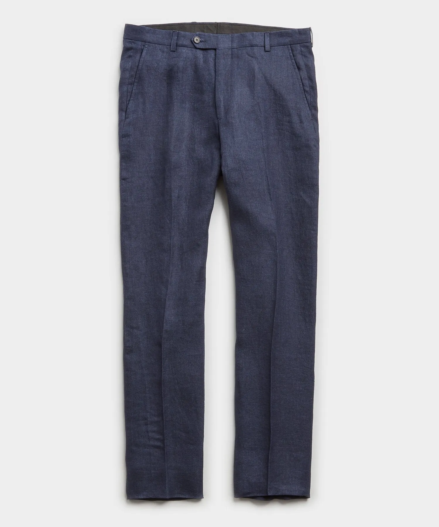 Linen Sack Suit Trouser in Indigo