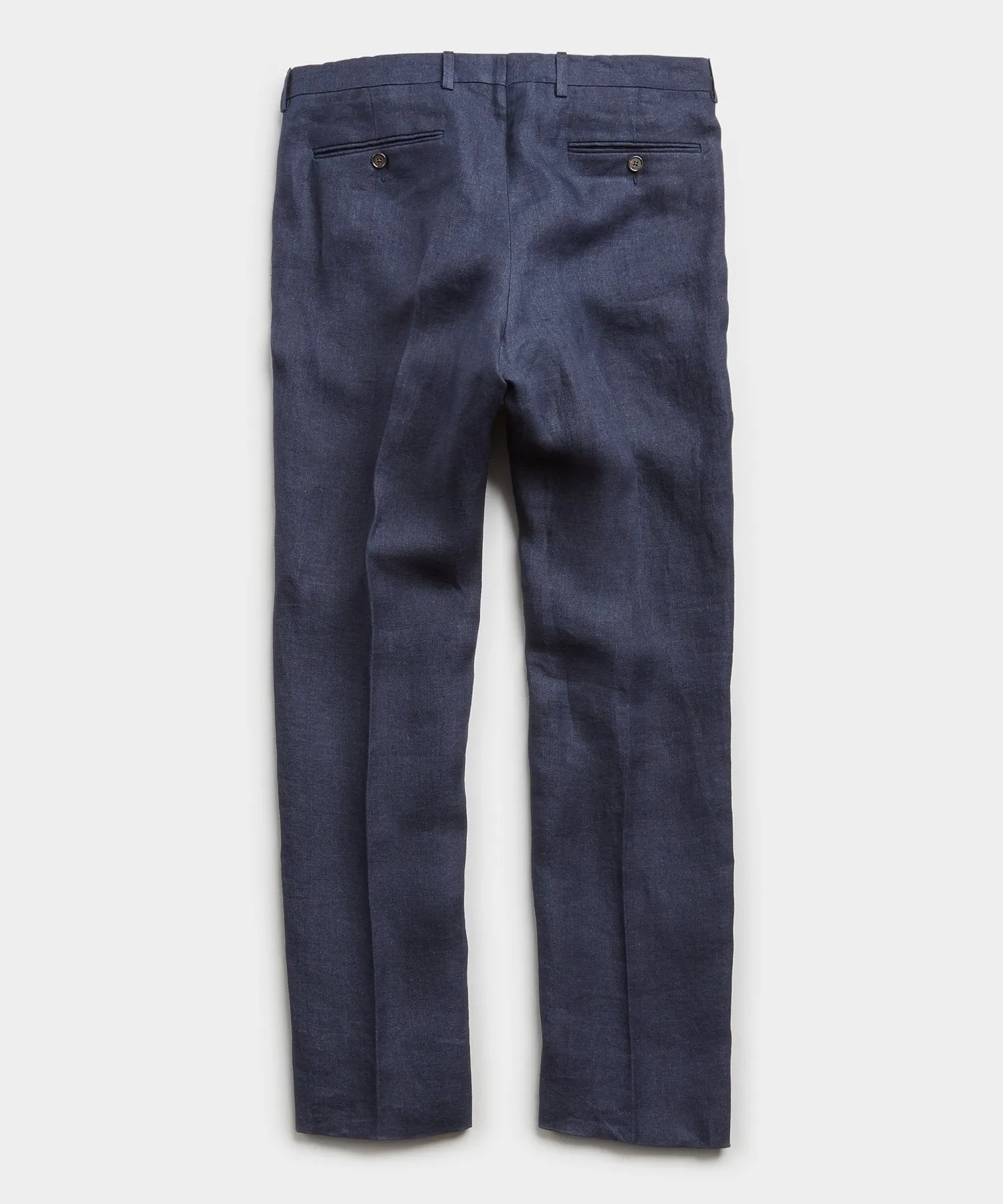 Linen Sack Suit Trouser in Indigo