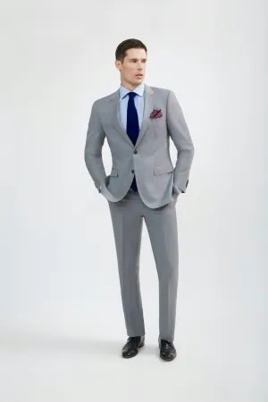 Lite Grey Suit Made From 100% Merino Wool