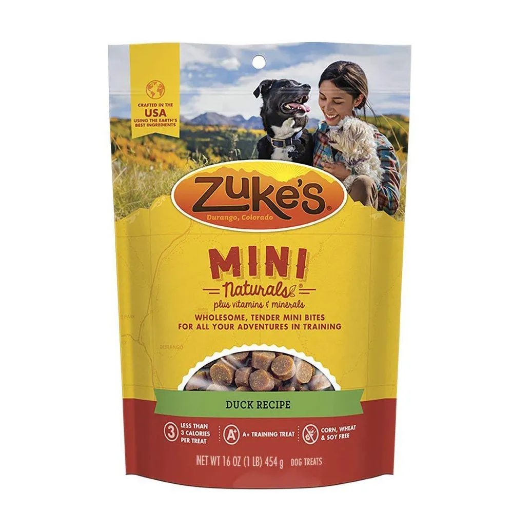 <b>Zuke's</b> Duck Mini Naturals Dog Treats