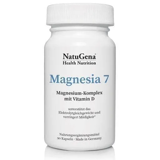 MAGNESIA 7 capsules 90 pcs, Magnesium   Vitamin D3 (Cholecalciferol)