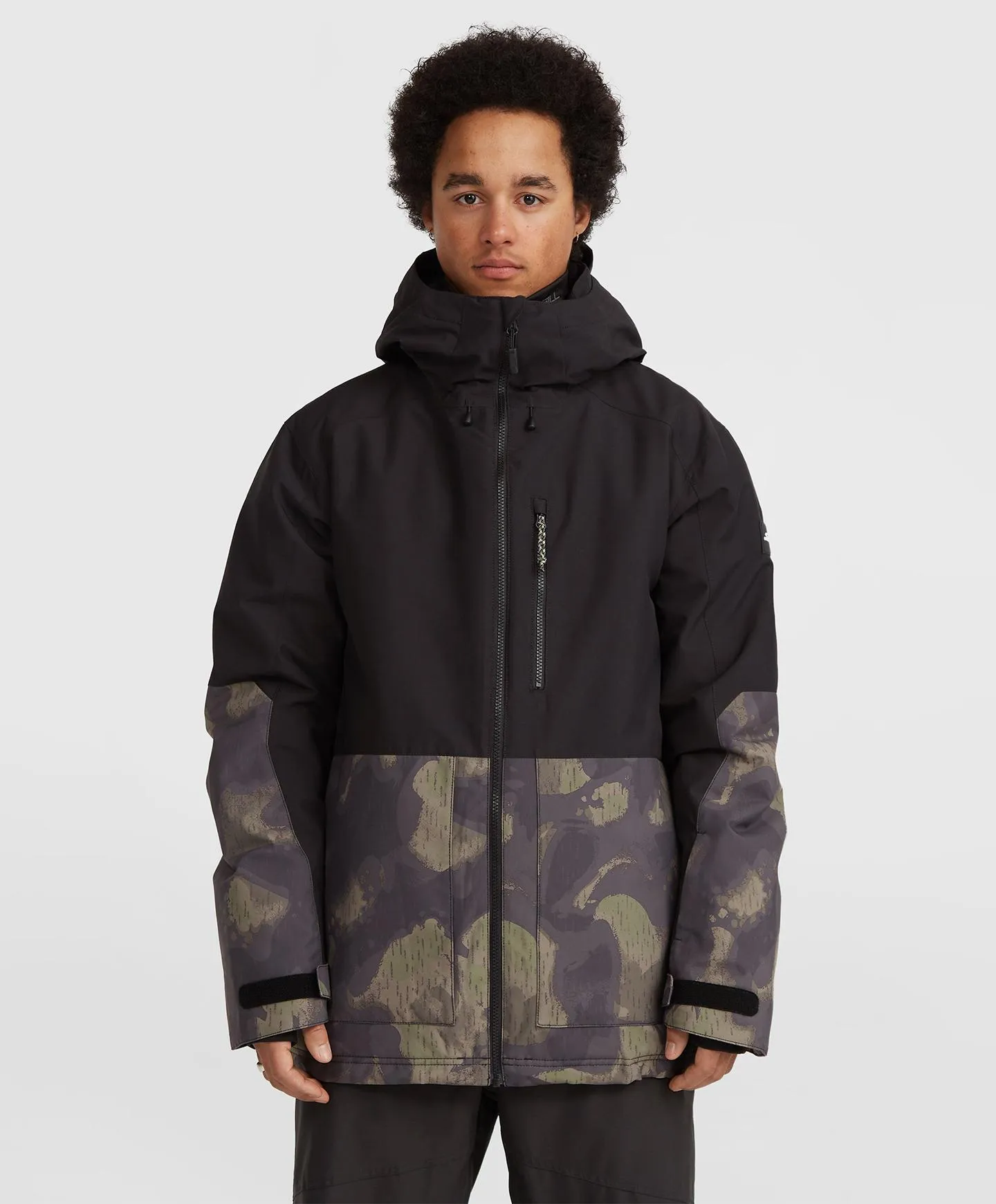 Men's O'Riginals Block Snow Jacket - Black Night Camo