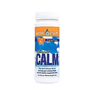 Natural Vitality Natural Magnesium Calm Orange - 8 Oz