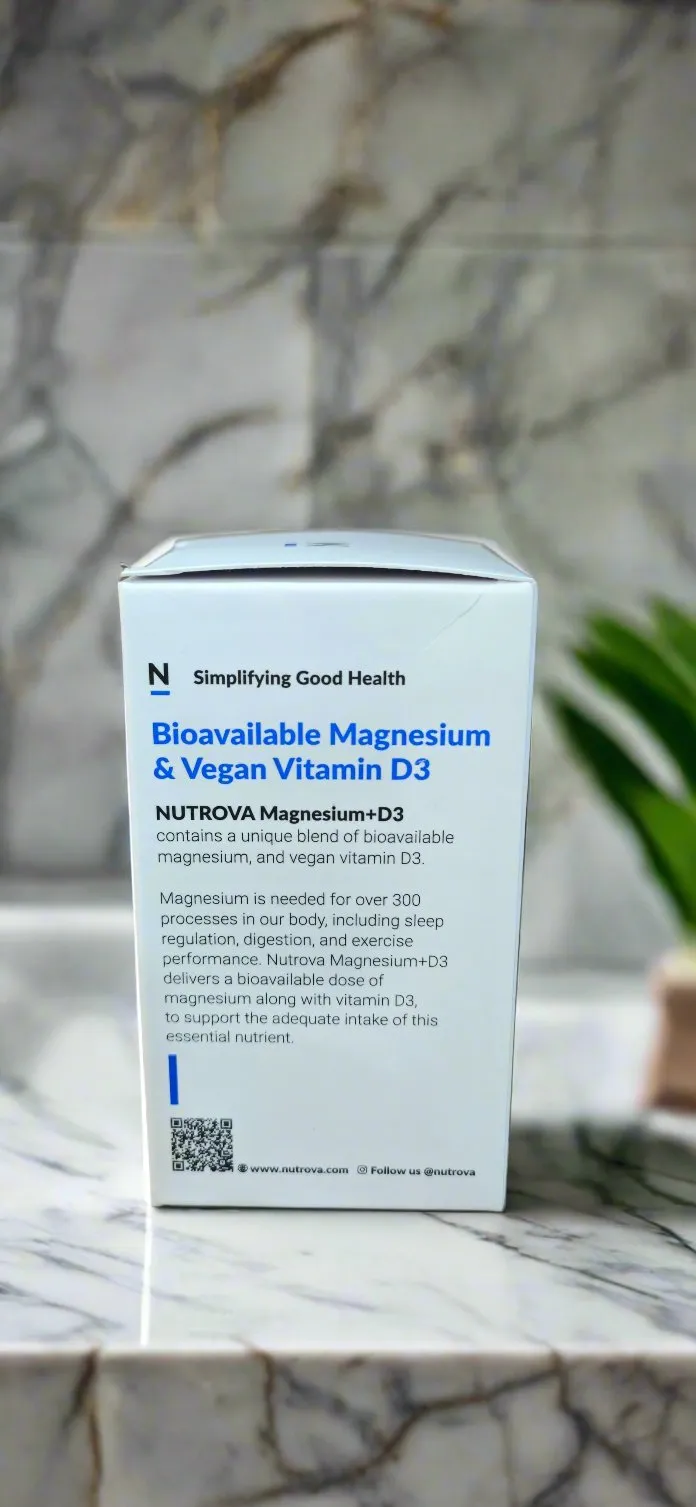 Nutrova Magnesium   D3 Tablets