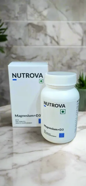 Nutrova Magnesium   D3 Tablets