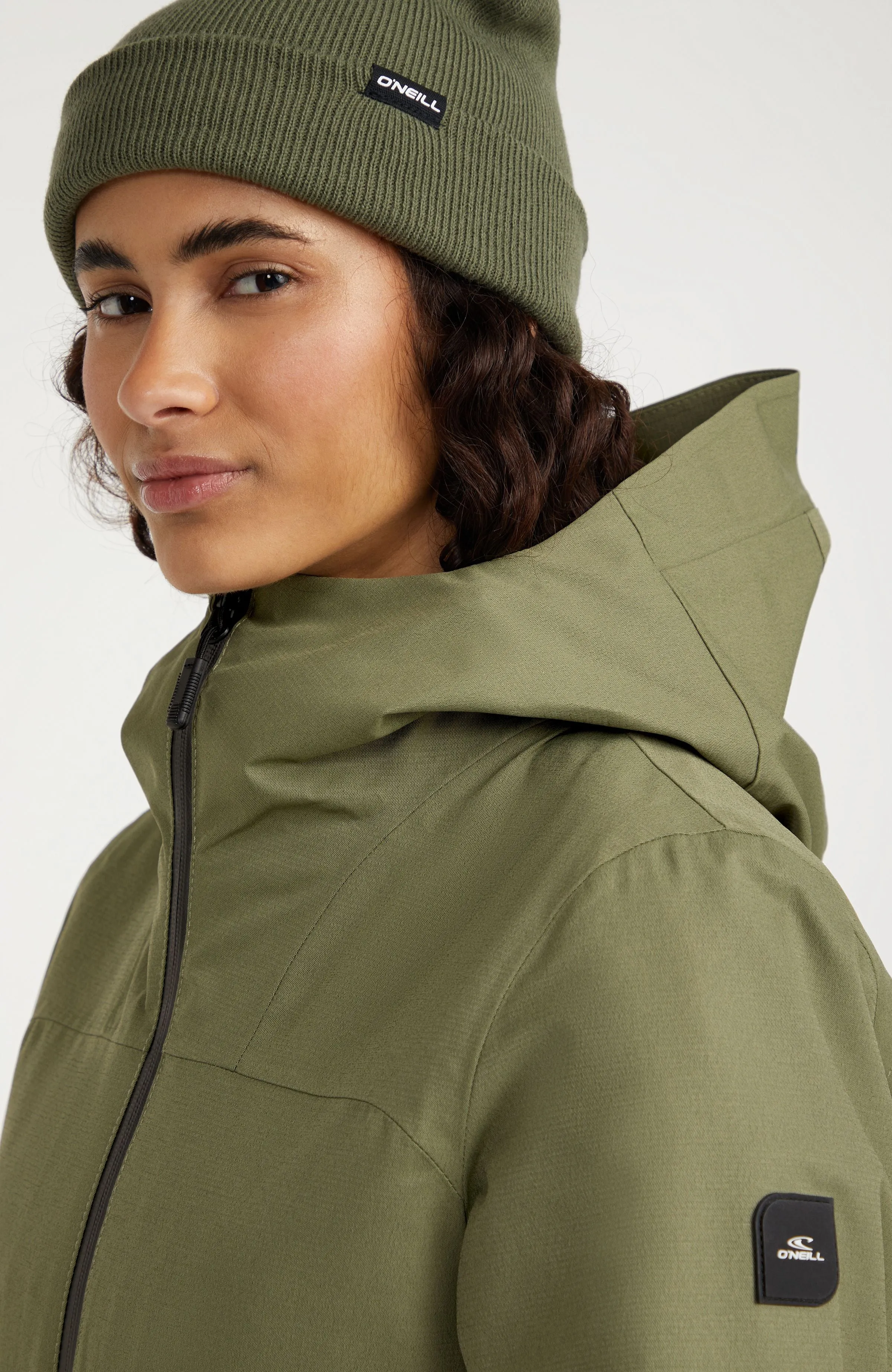 O'Neill TRVLR Series Ecto Shell Jacket | Deep Lichen Green