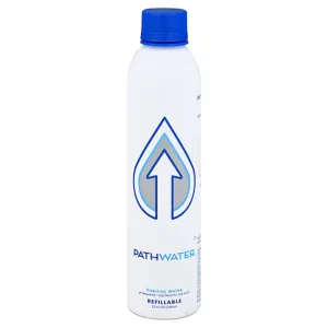 PATHWATER - Refillable Purified Water 25 FO - (Pack of 12)