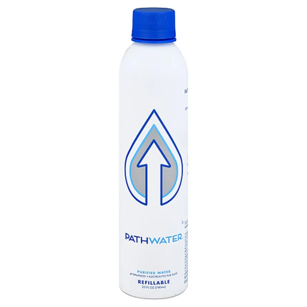 PATHWATER - Refillable Purified Water 25 FO - (Pack of 12)