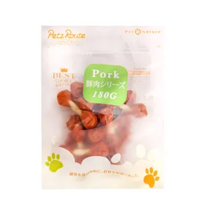 Petz Route Dog Treats Pork Dumbell 180g