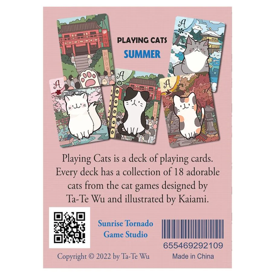 Playing Cats: Summer *PRE-ORDER*