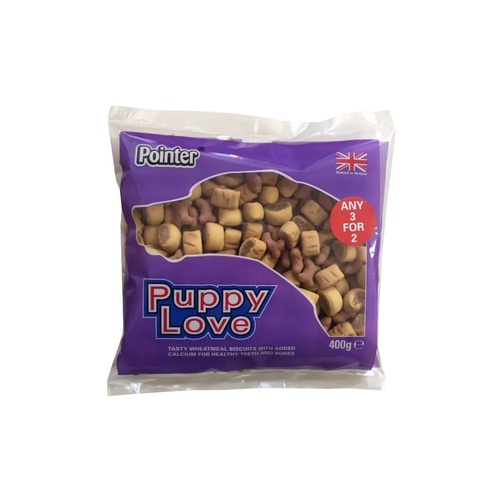 Pointer Puppy Love Biscuit Dog Treats