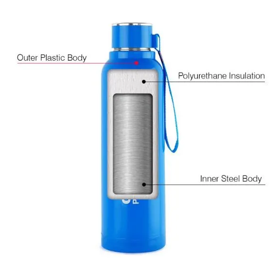 Puro Steel-X Benz 900 Water Bottle, 730ml