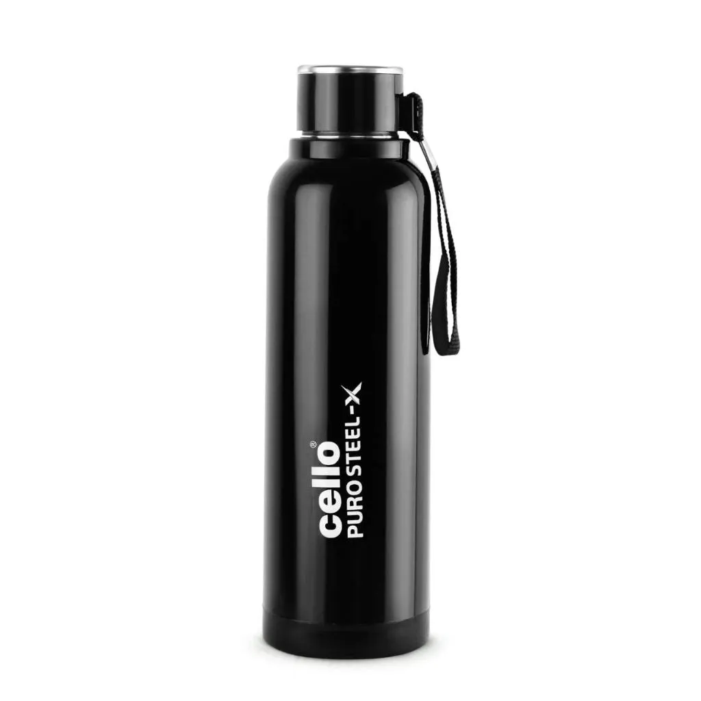 Puro Steel-X Benz 900 Water Bottle, 730ml