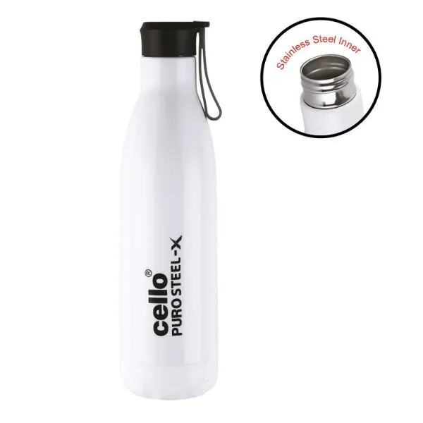 Puro Steel-X Rover 900 Water Bottle, 720ml